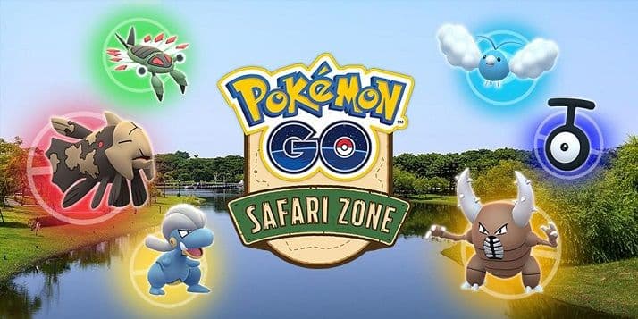 Pokémon de las zonas safari en Pokémon GO