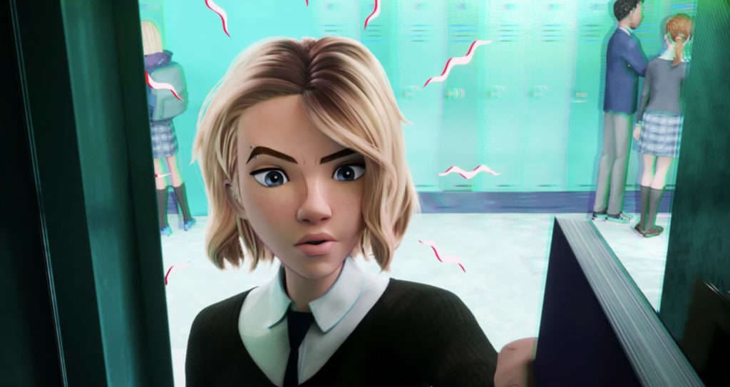 Gwen Stacy película Spider-Man into the spiderverse