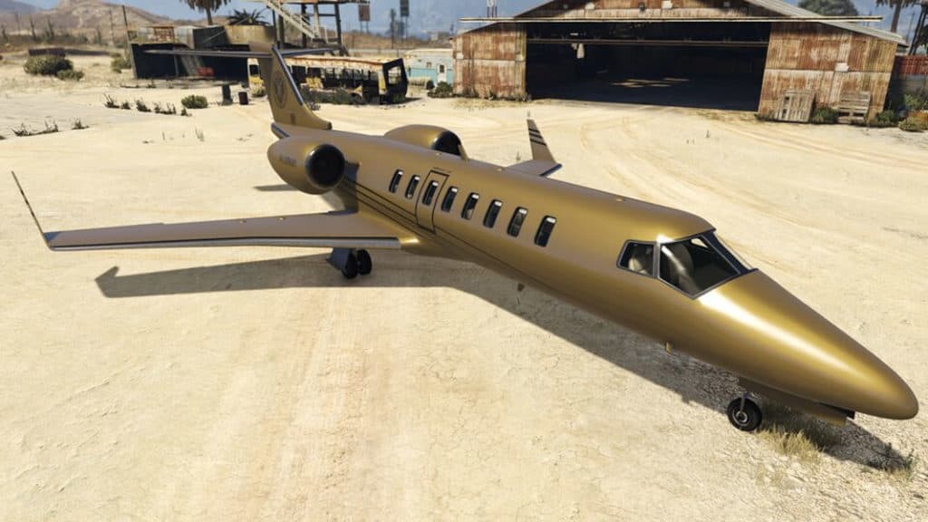 Luxor Deluxe jet de GTA Online
