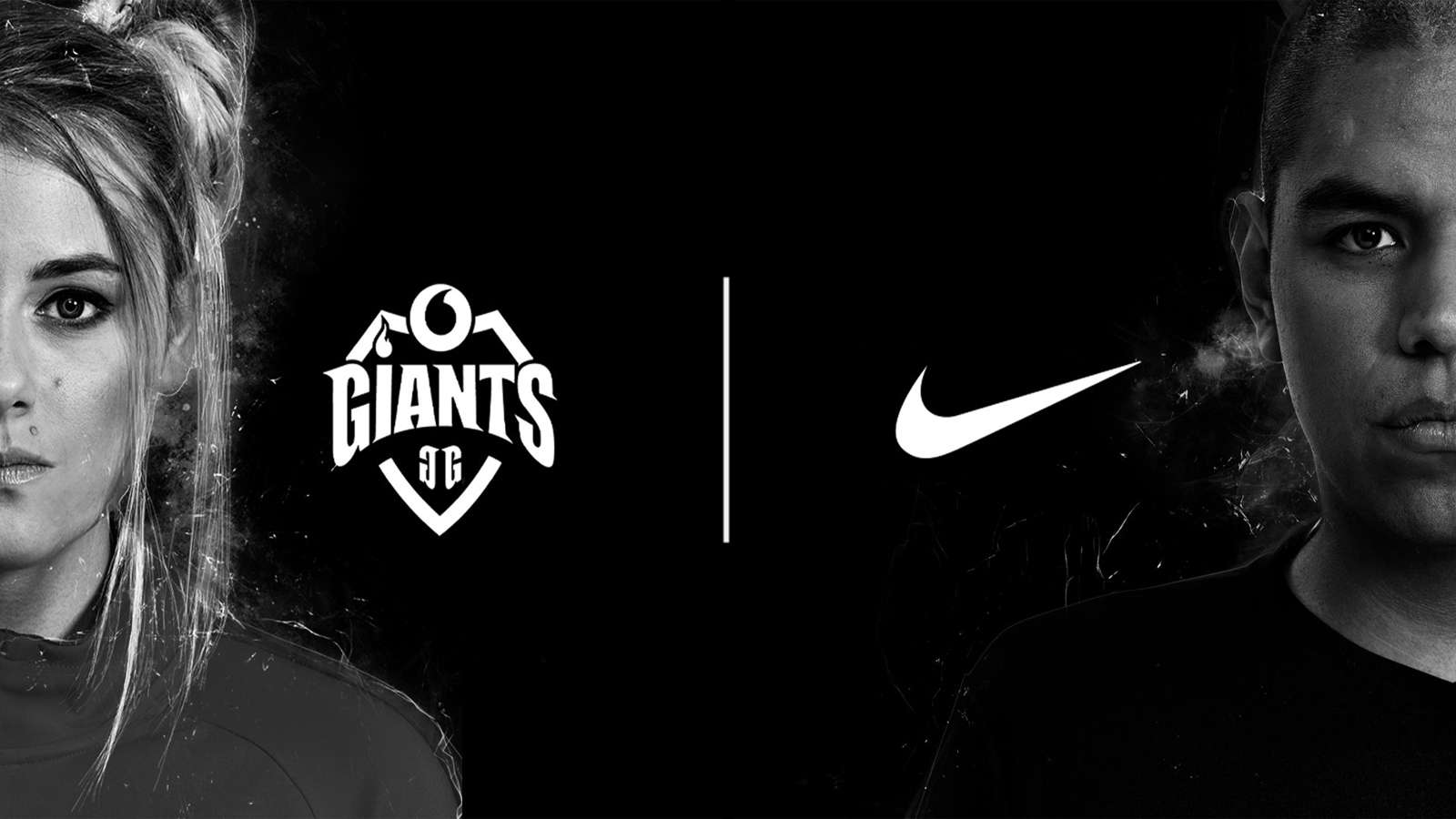 Imagen del anuncio del acuerdo entre Vodafone Giants y Nike