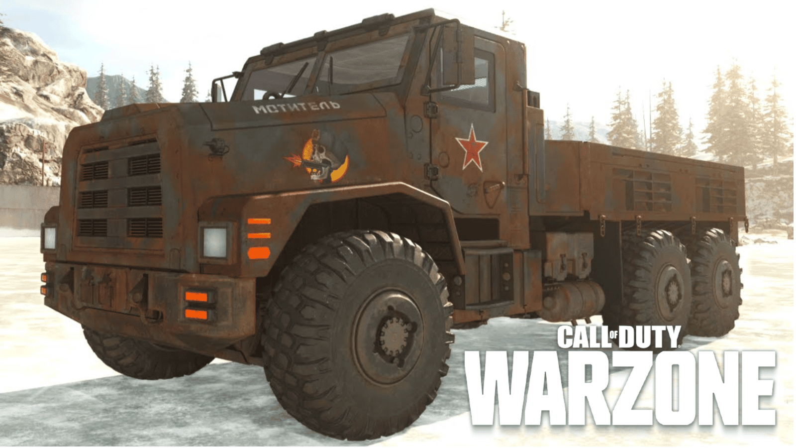 Camión en Warzone
