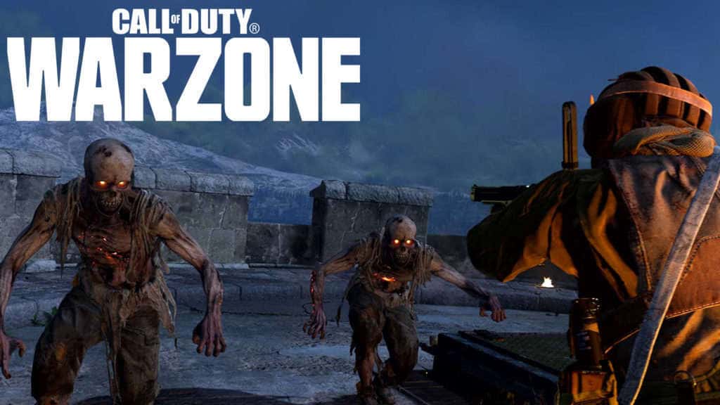 Warzone Zombie Royale con logo