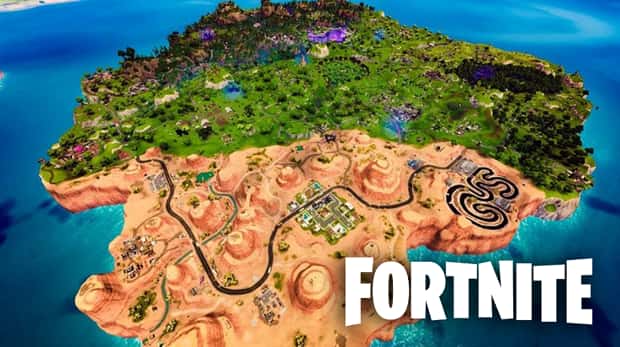 Mapa original de Fortnite