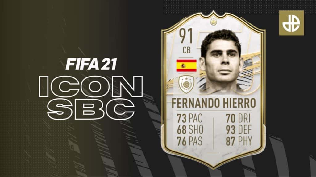 SBC Fifa 21 Fernando Hierro ICON