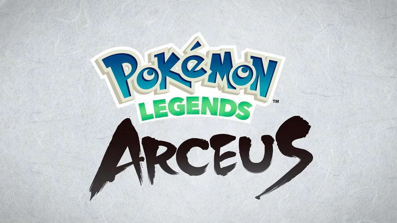 Logo Leyendas Pokémon: Arceus