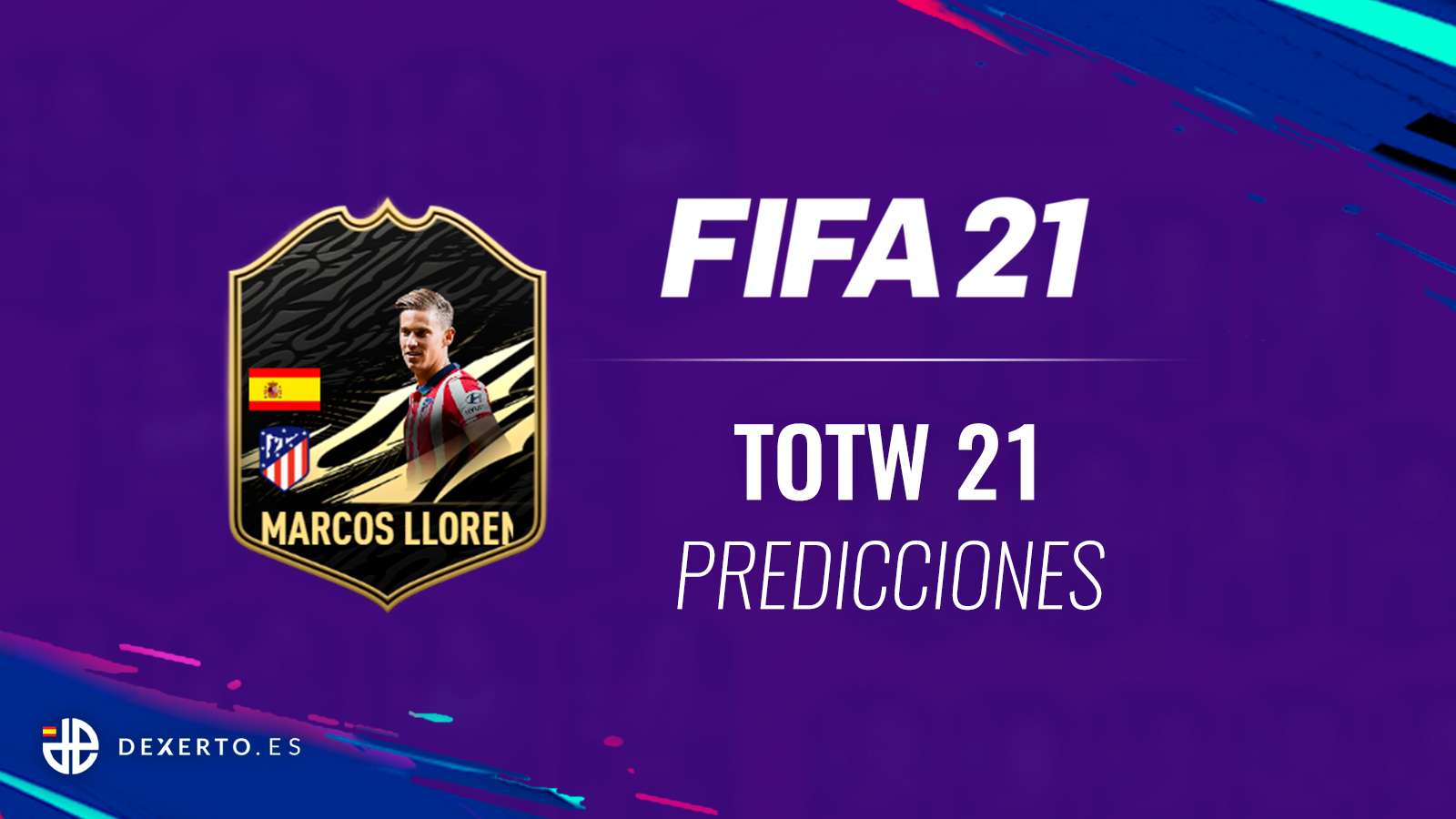 Marcos Llorente predicciones FIFA 21 TOTW