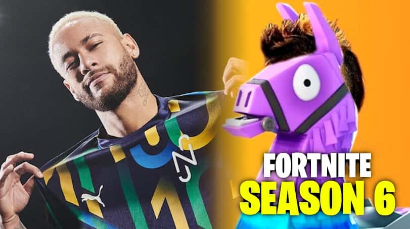 Neymar skin fortnite temporada 6