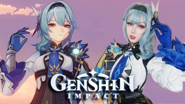 Genshin Impact Eula cosplay