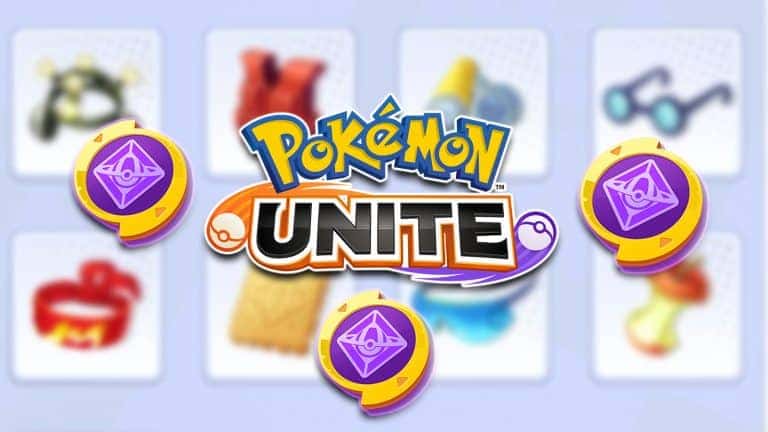 Objetos Pokémon Unite