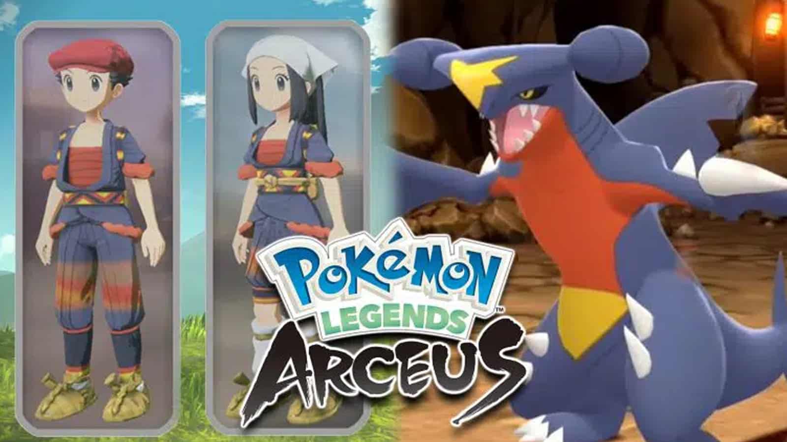 kimono Garchomp en Pokémon Legends Arceus