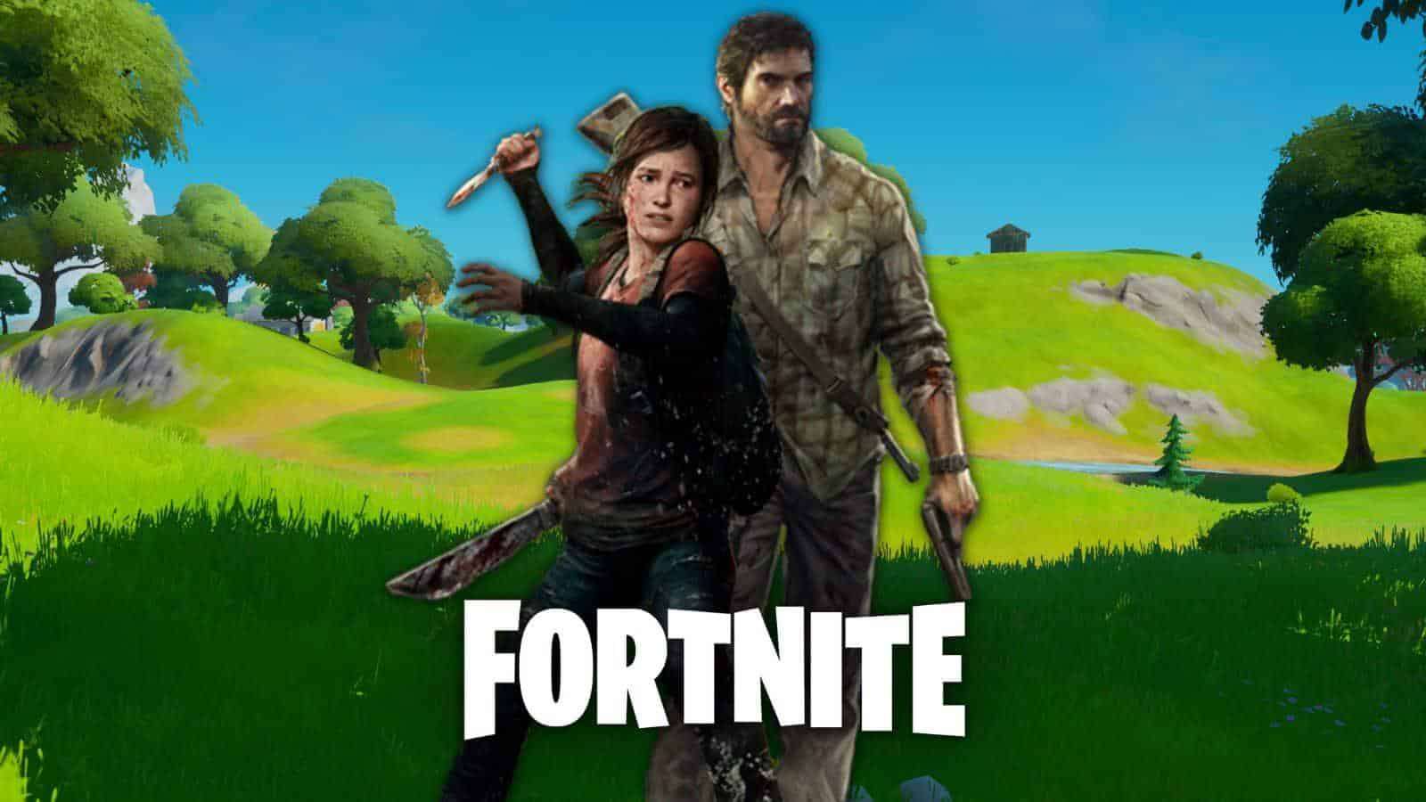fortnite crossover the last of us