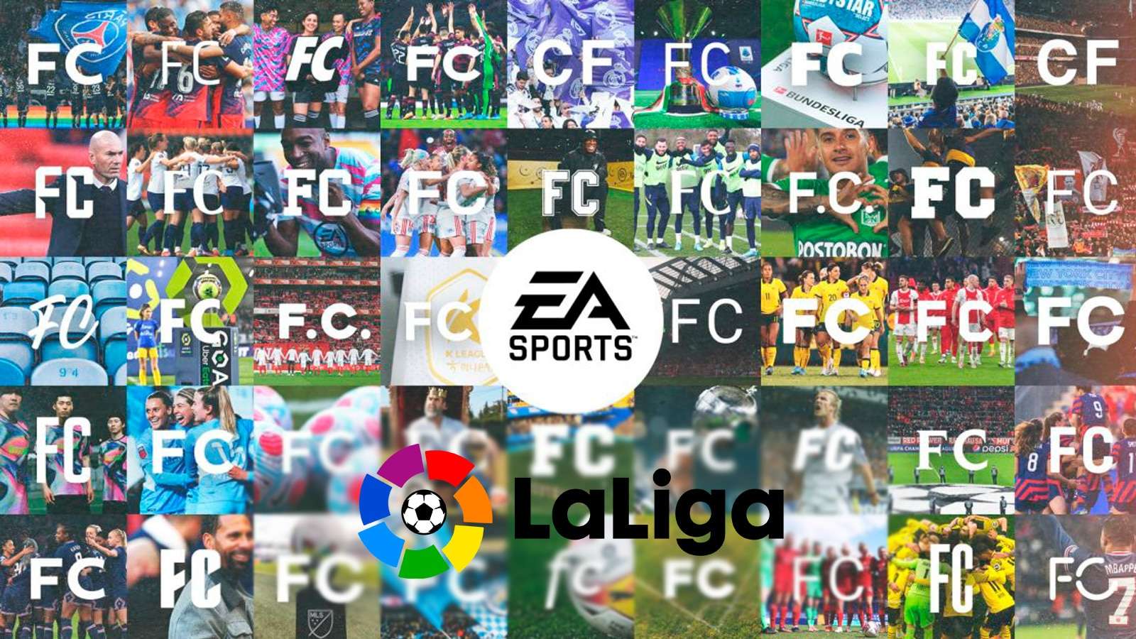 logo de EA sports y LaLiga