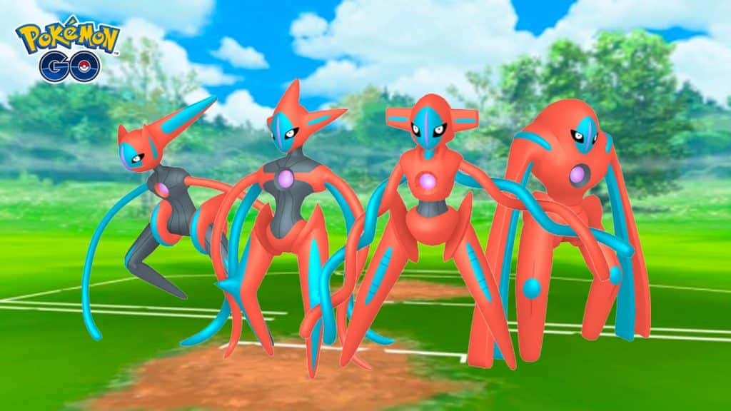 formas deoxys Pokémon GO