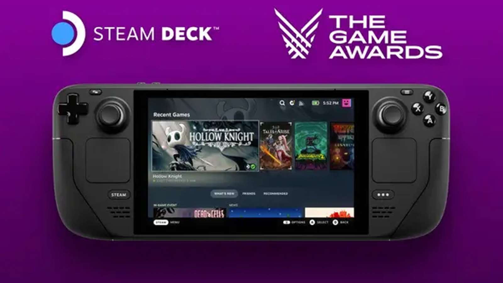 steam deck gratis the game awards