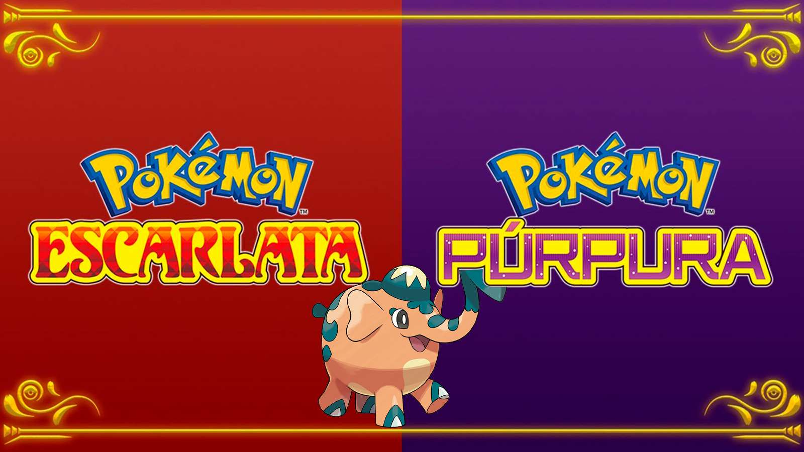 Cufant y Copperajah en Pokemon Escarlata y Púrpura