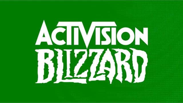 Logo de Activision BLizzard con los colores de Microsoft