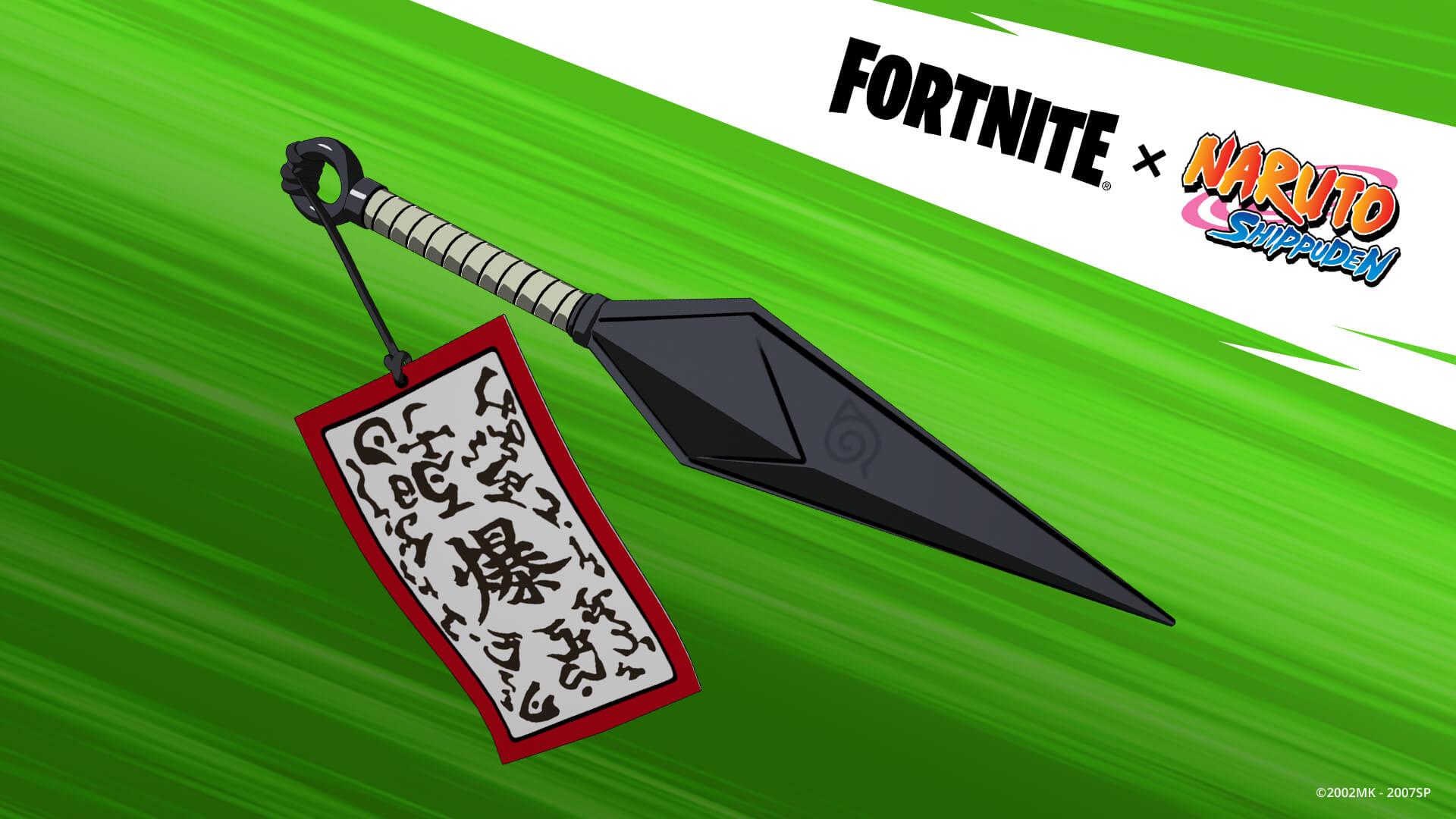 Kunai con sello explosivo Fortnite