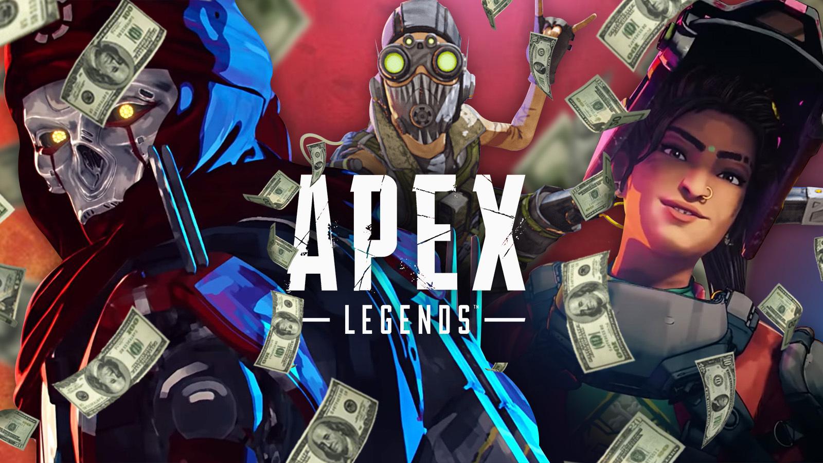 Top 20 ganancias Apex Legends