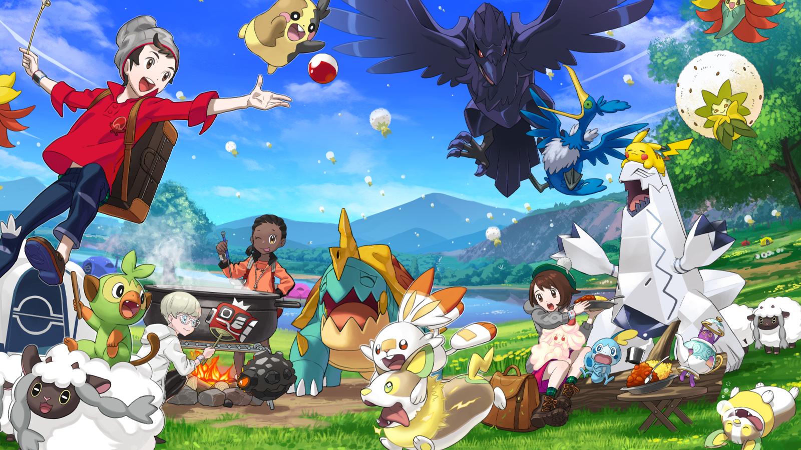 Imagen promocional de Pokémon Espada y Escudo