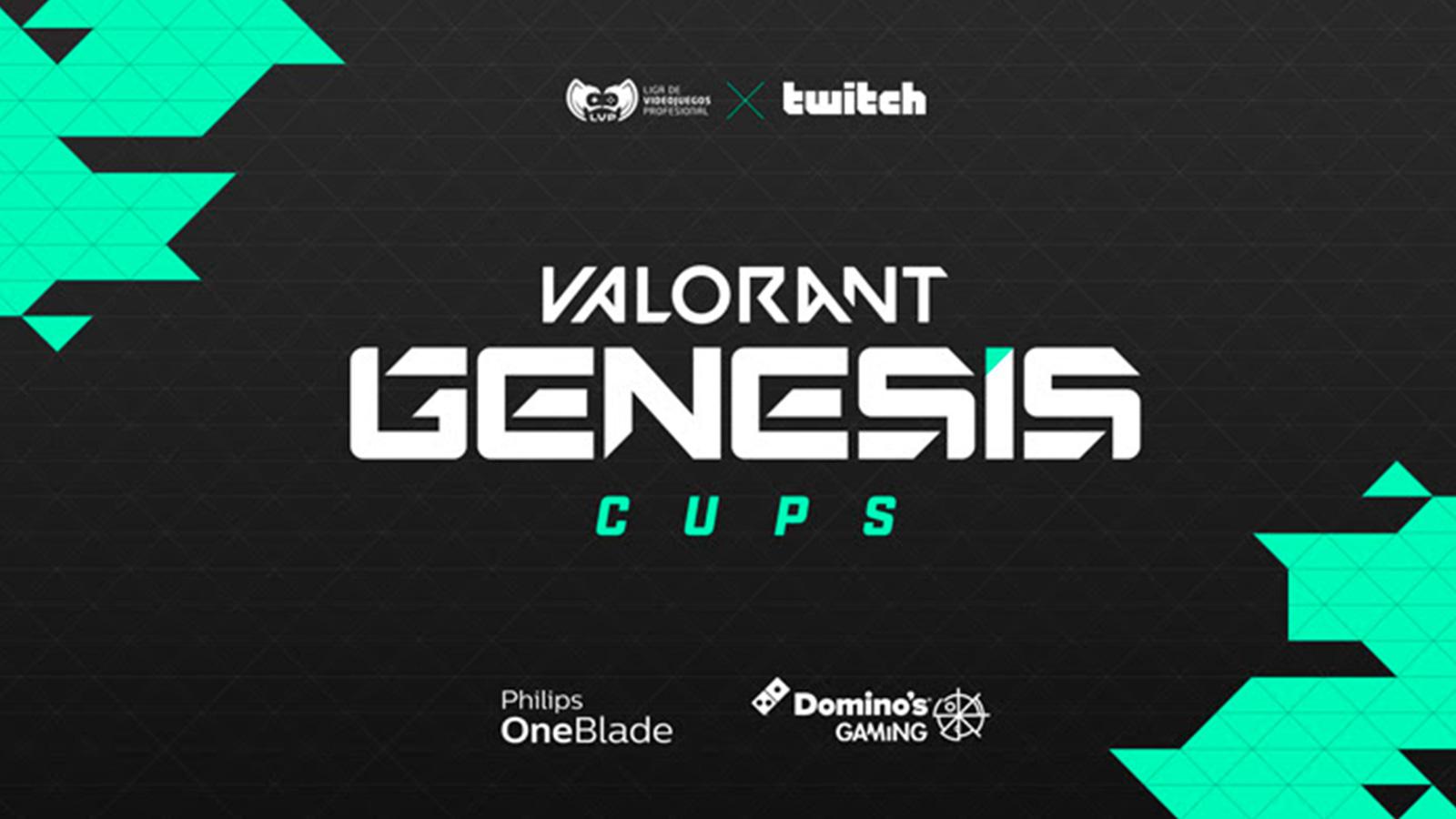 Logo Valorant Genesis Cup de LVP