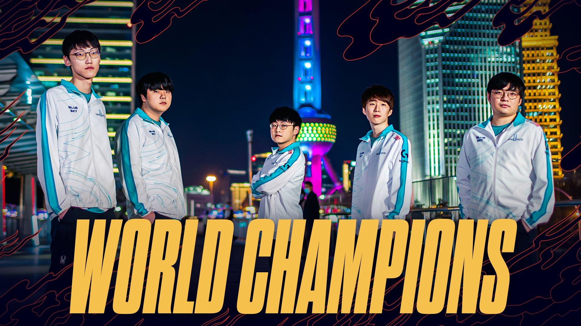 Damwon, campeones de Worlds 2020