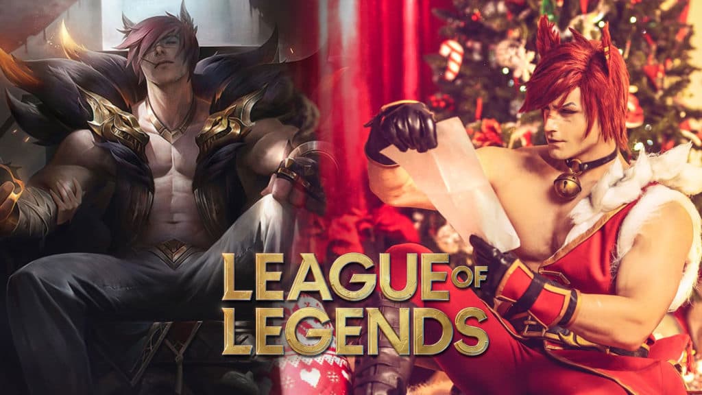 Cosplay League of Legends Christmas Sett