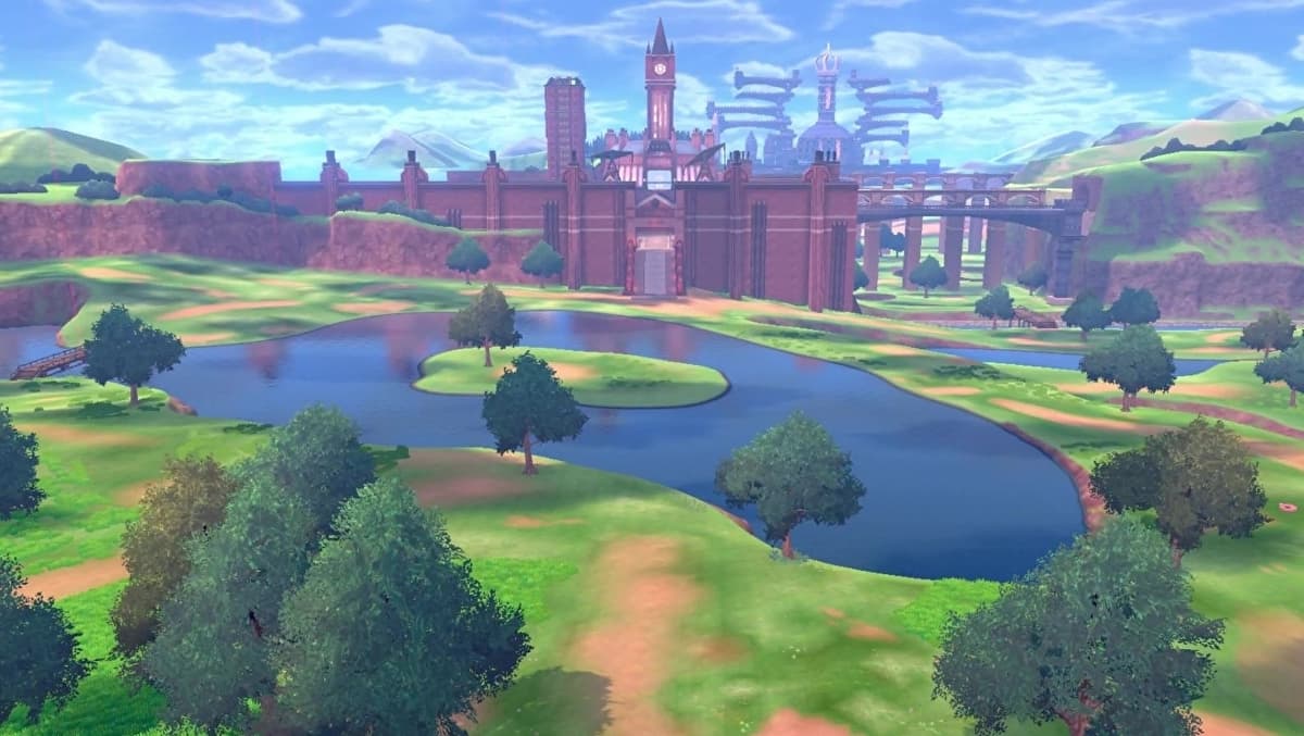 área silvestre Pokémon Espada y Escudo