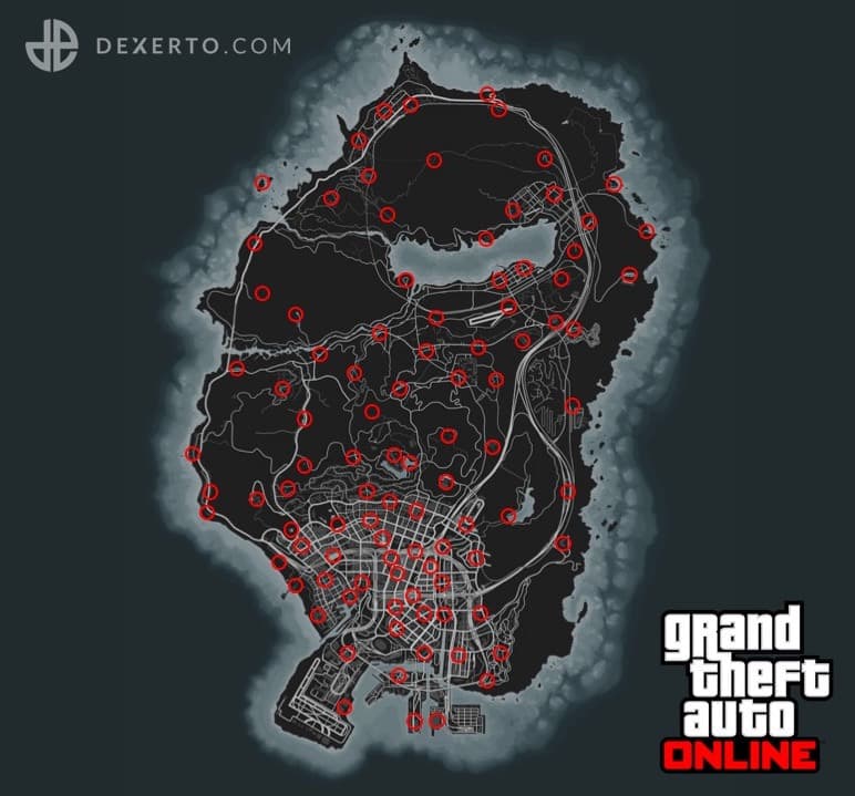 Mapa de GTA Online