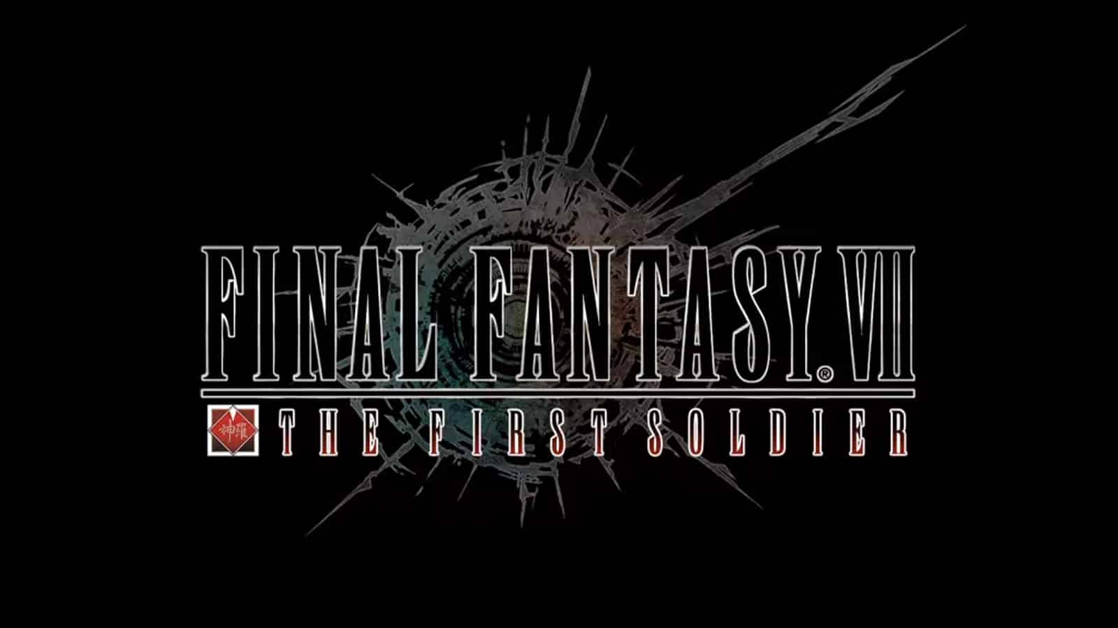 Final Fantasy 7 First Soldier
