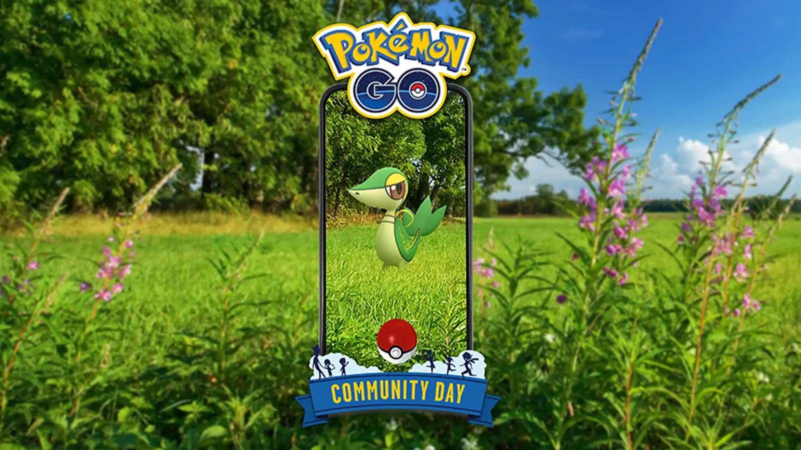 Portada Snivy Día Comunidad Pokémon GO