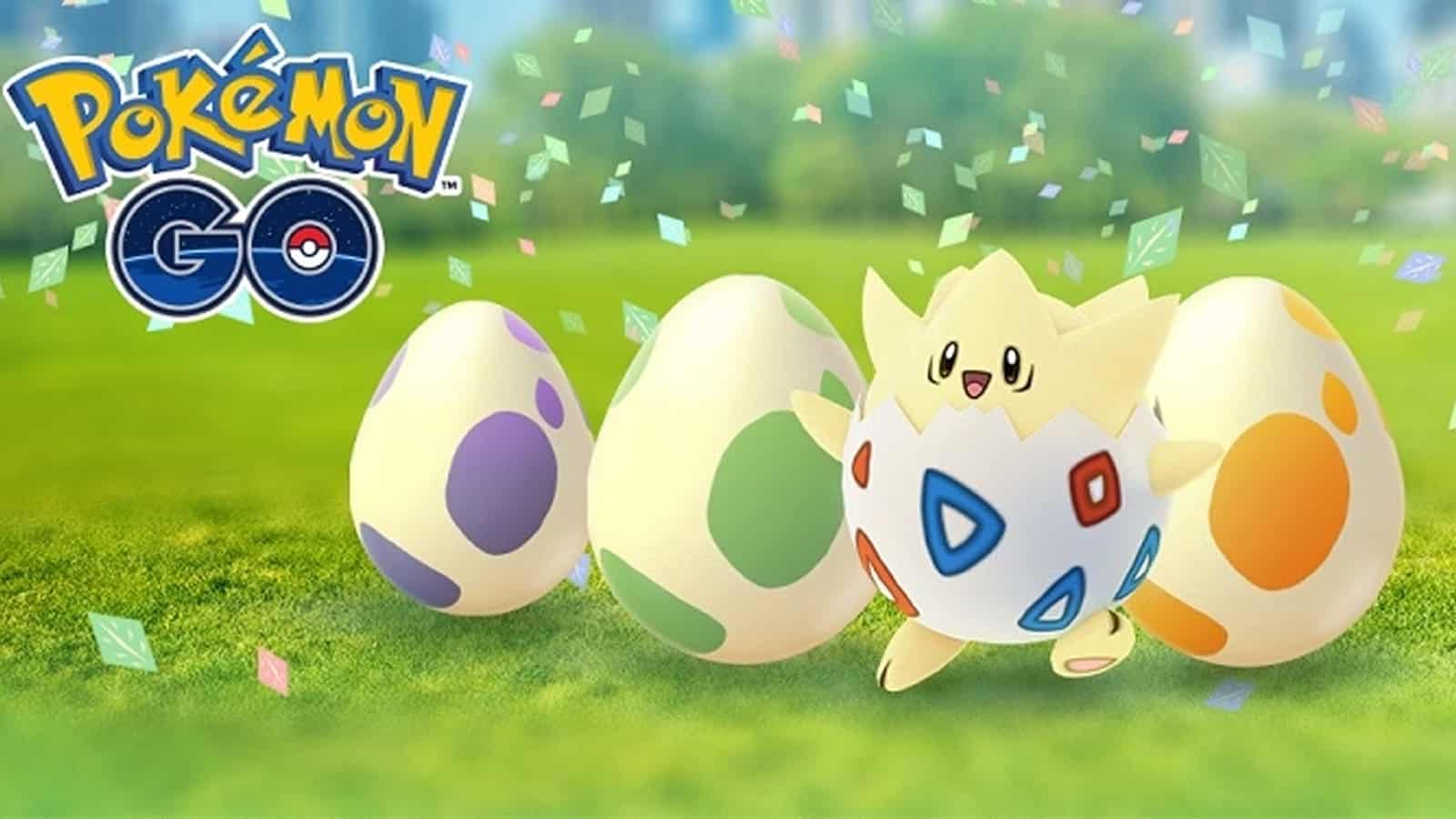 portada nueva característica Pokémon GO huevos