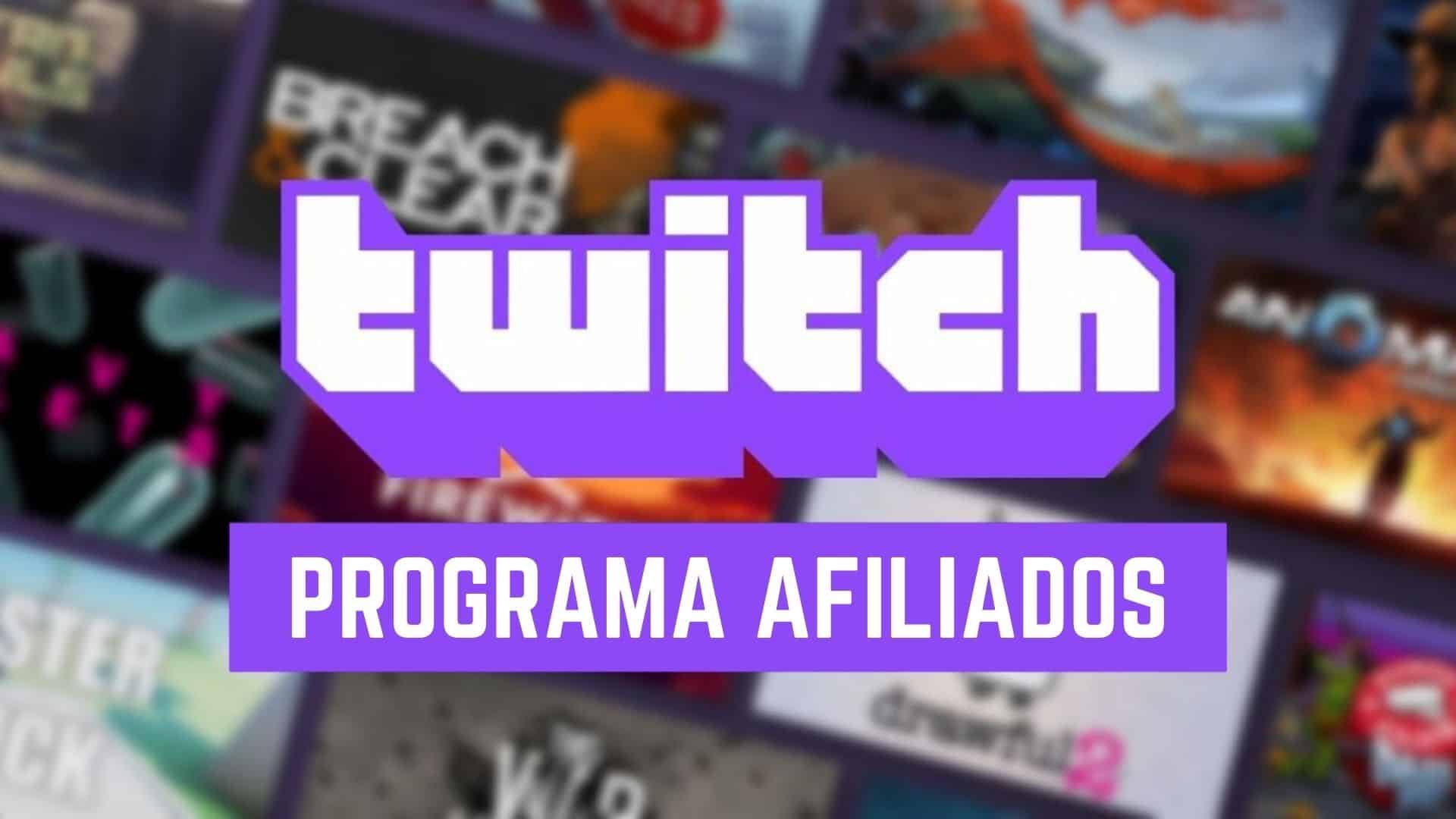 Programa afiliado twitch