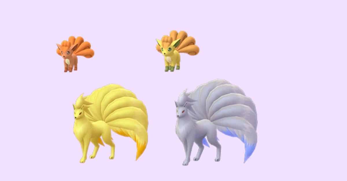 Pokémon shiny vulpix