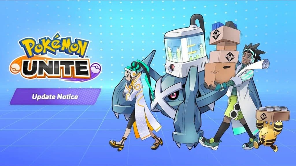 actualización Pokémon Unite