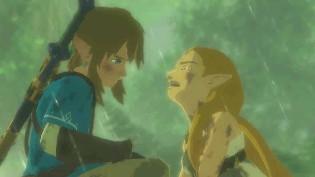 Link y Zelda en Breath of the Wild