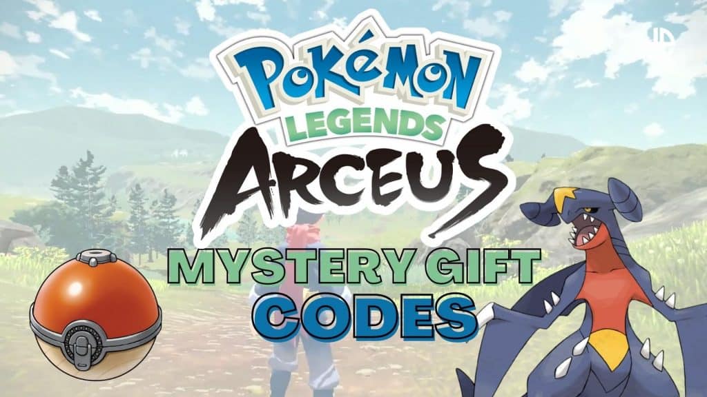 regalos misteriosos leyendas pokemon arceus