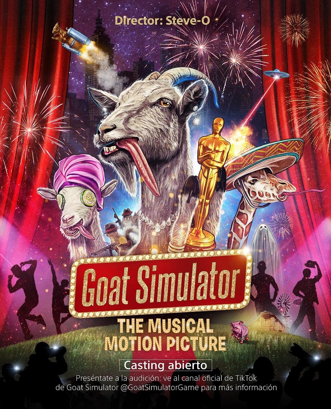 Cartel película Goat Simulator