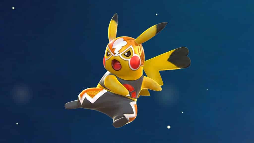 Pikachu Luchador en Pokémon go