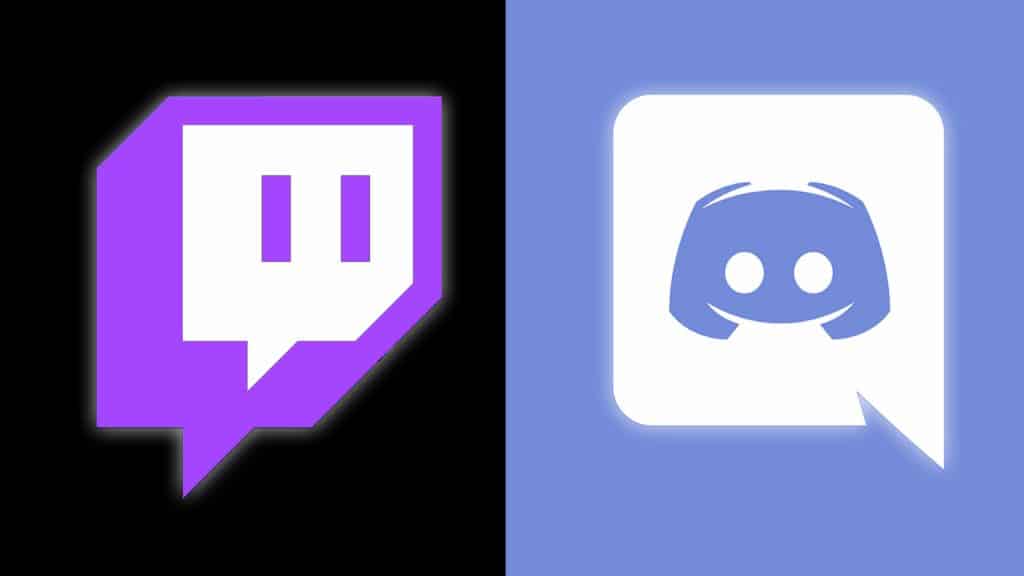 logos de twitch y discord