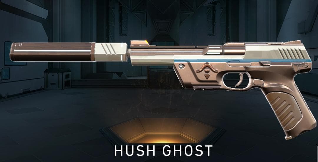 Cypher’s Hush Ghost skins valorant