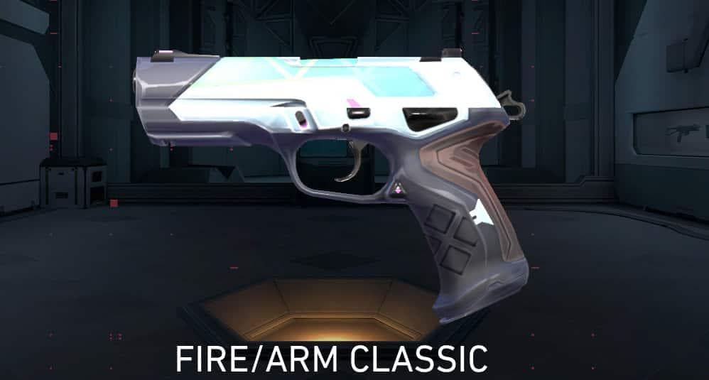 KAY O’s FIRE ARM Classic skins valorant