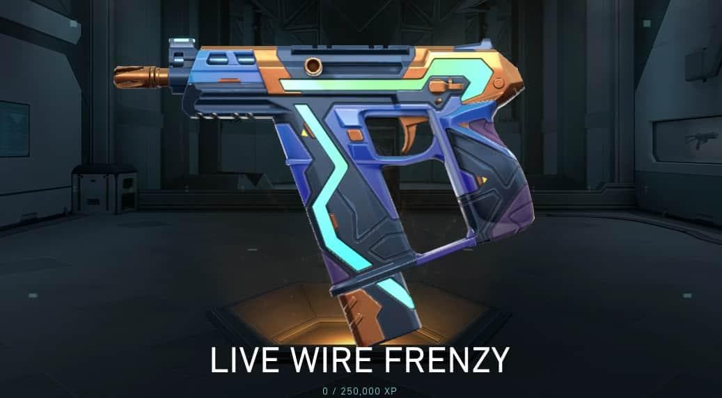 Neon’s Live Wire Frenzy skins valorant