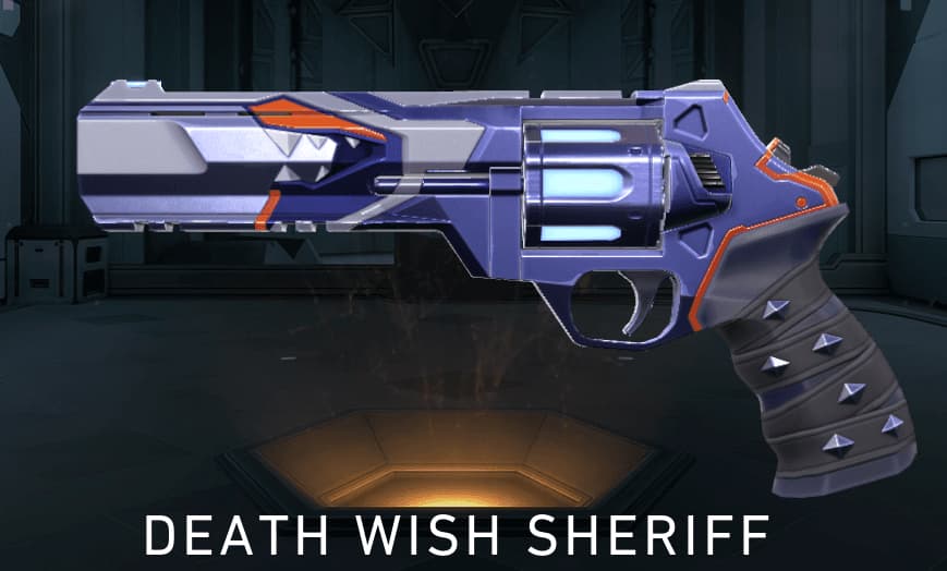 Yoru’s Death Wish Sheriff skins valorant