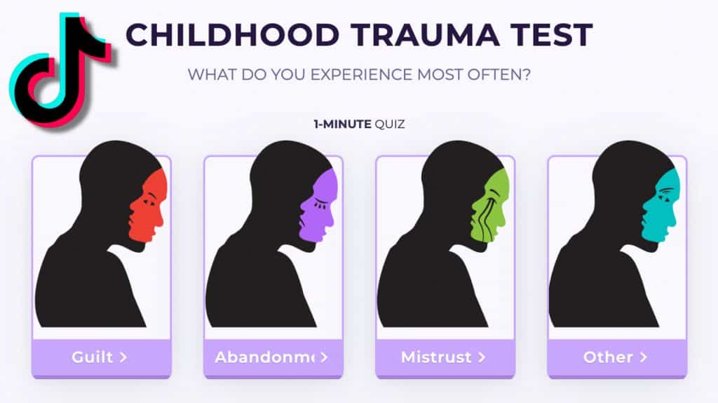 test del trauma infantil tiktok
