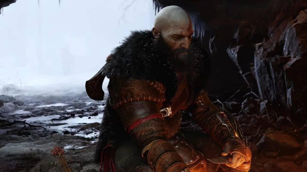 kratos en god of war ragnarok