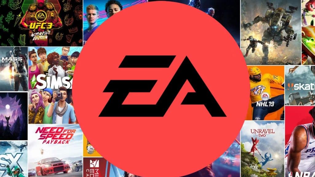 logo de EA y sus juegos