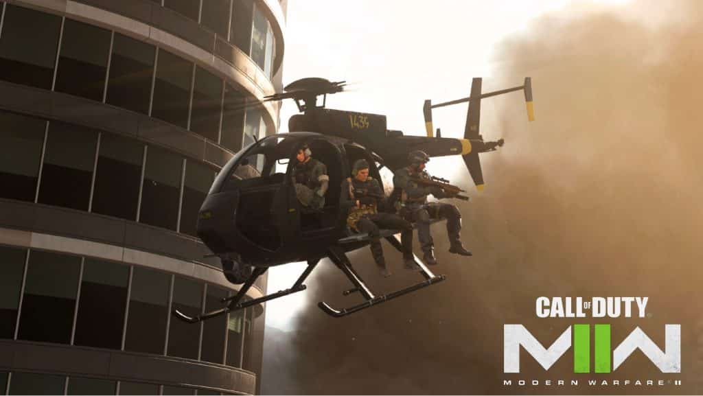 Helicóptero Modern Warfare 2