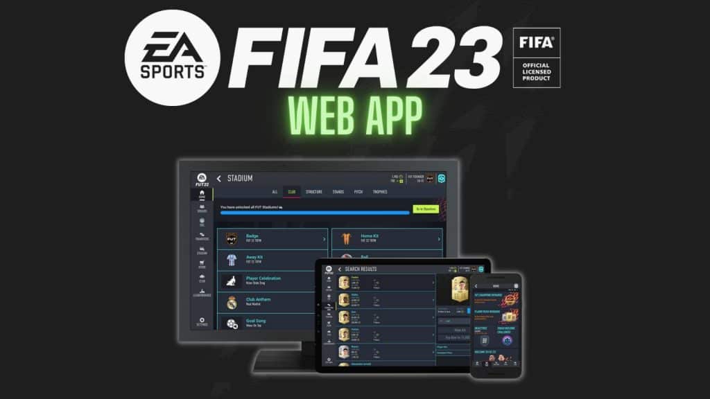 FIFA 23 Web App y Companion