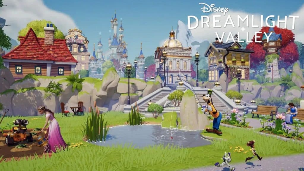Disney dreamlight Valley poster