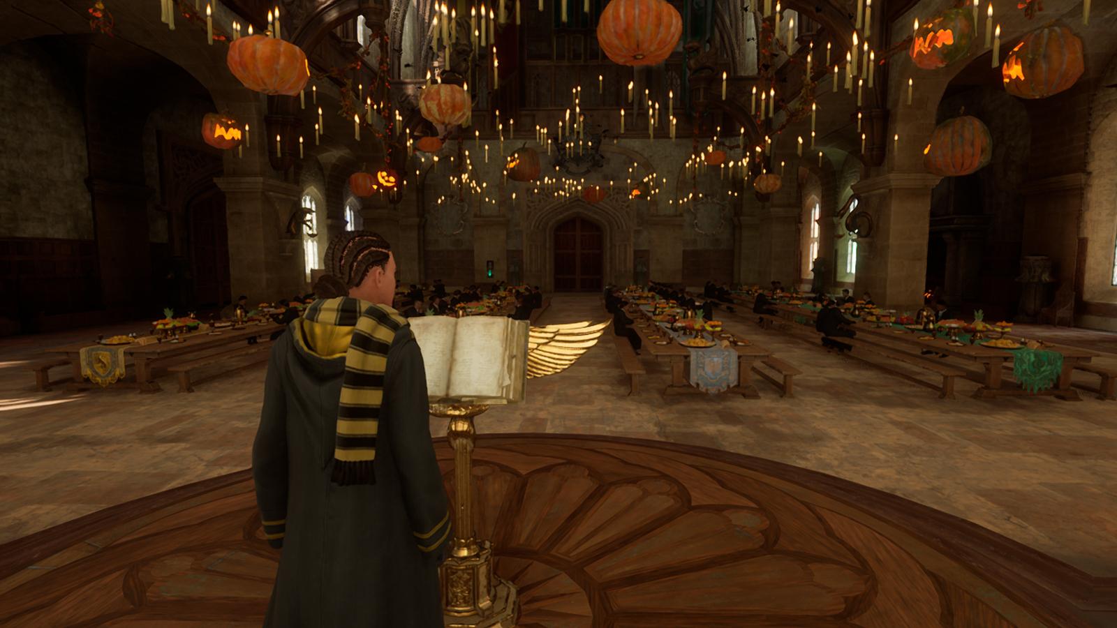 Gran salón en Hogwarts Legacy